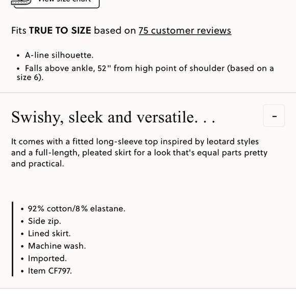 J.Crew Pleated ballet dress in stretch cotton blend - Picture 3 of 5